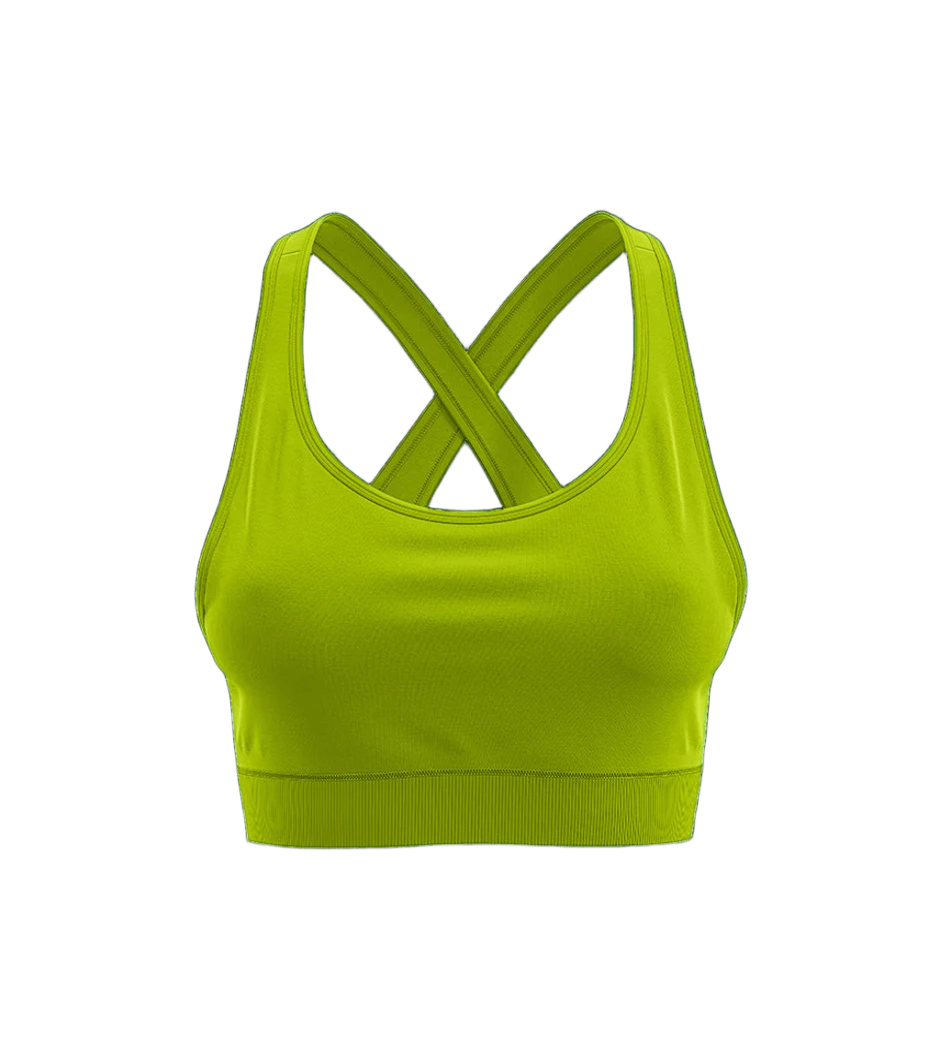 Cross Back Sports Bra - Image 3
